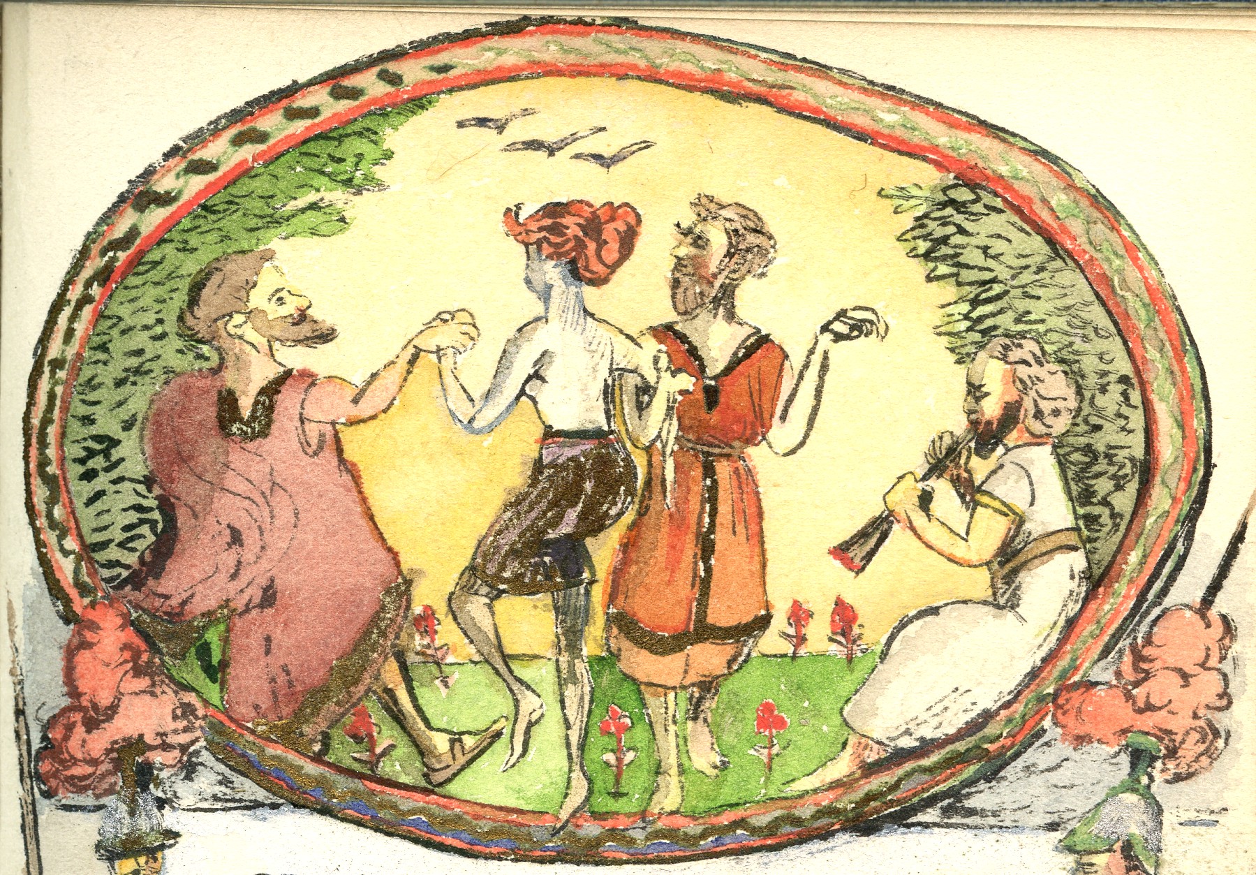 Picnic with flute