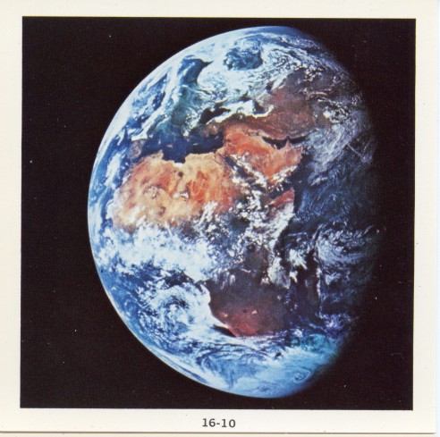 Africa from Apollo 11