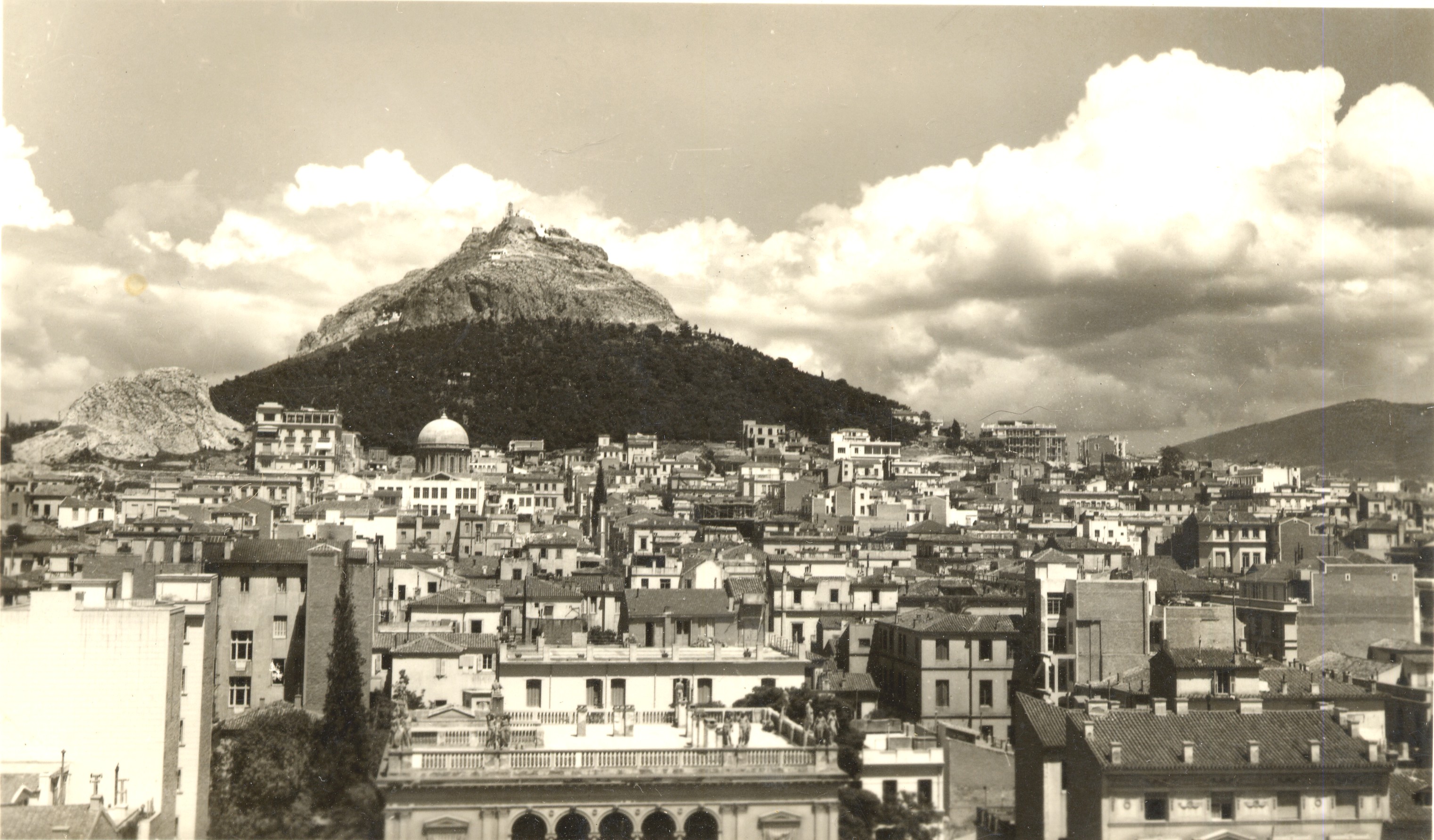 Clouds over Athens