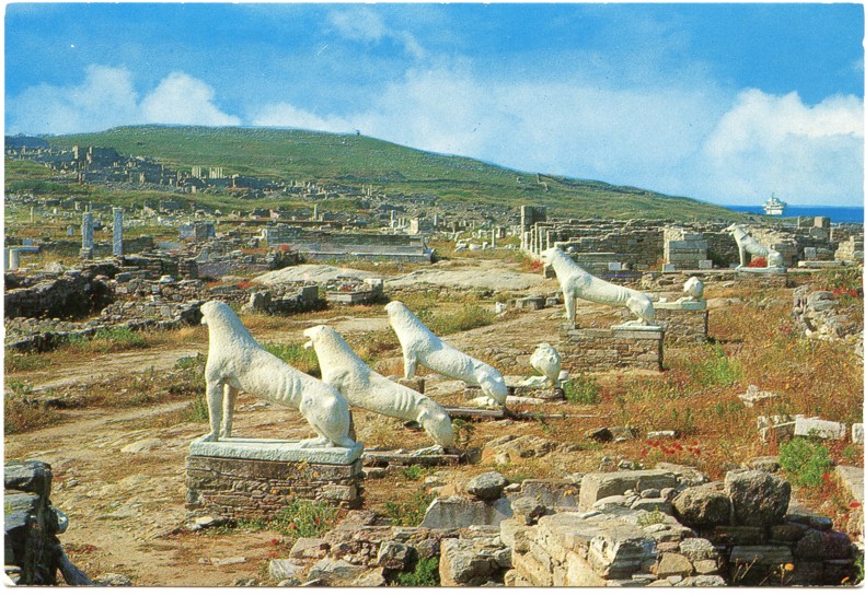Lions on Delos
