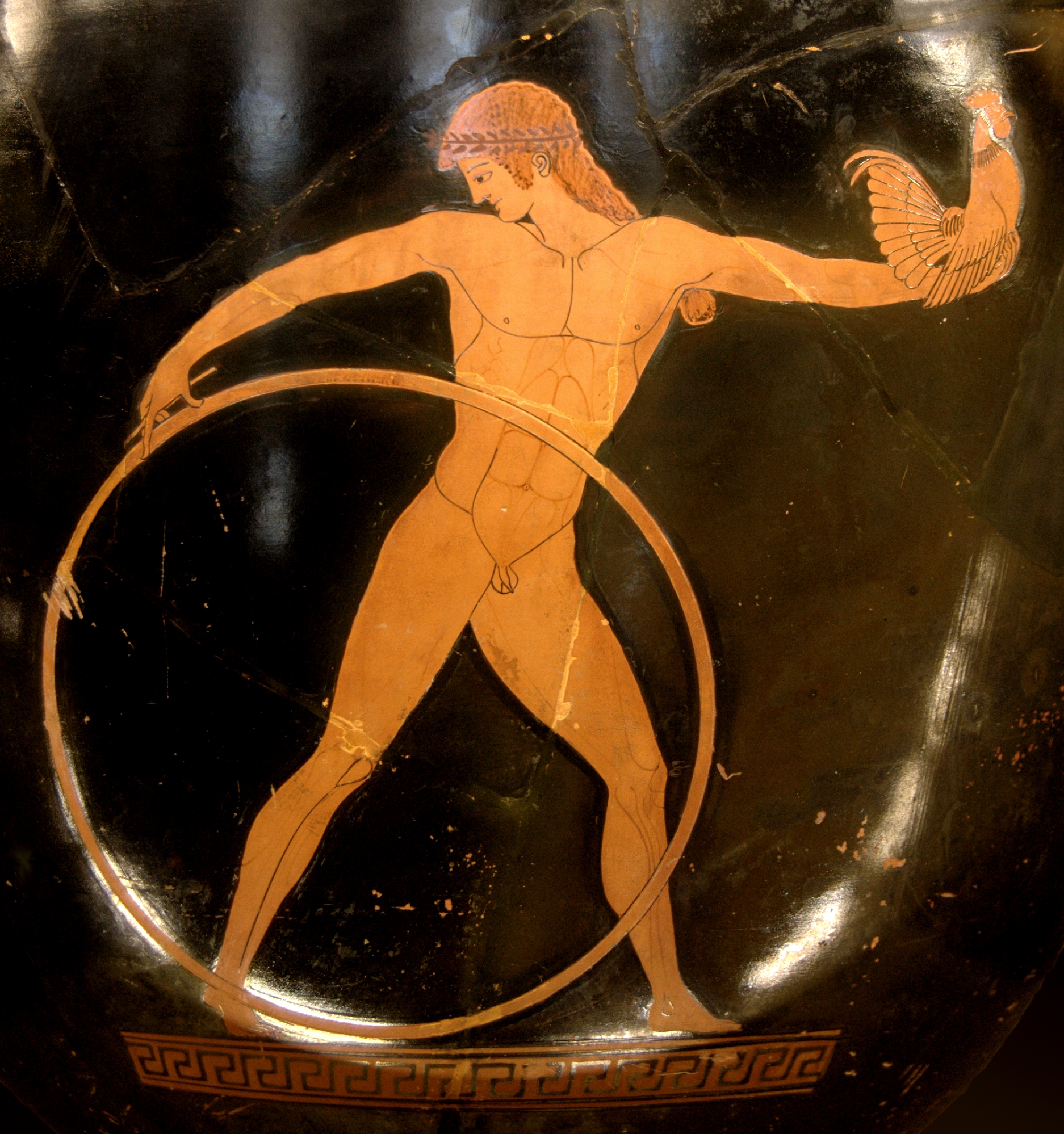 Heracles with Cerberus and Erinyes