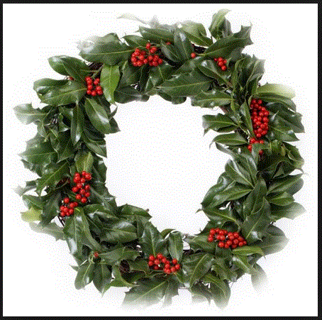 Holly wreath