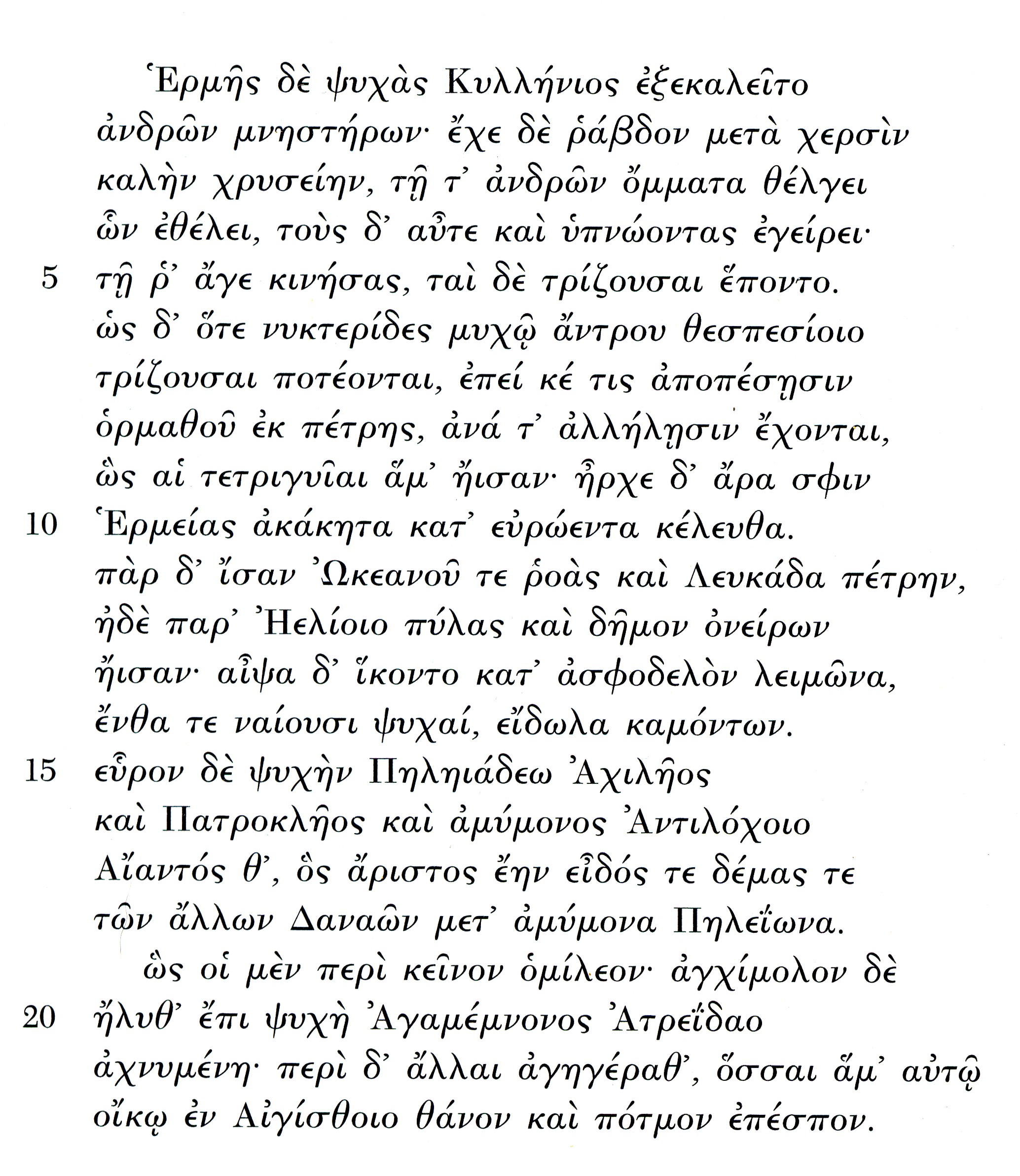 Odyssey 24.1-22