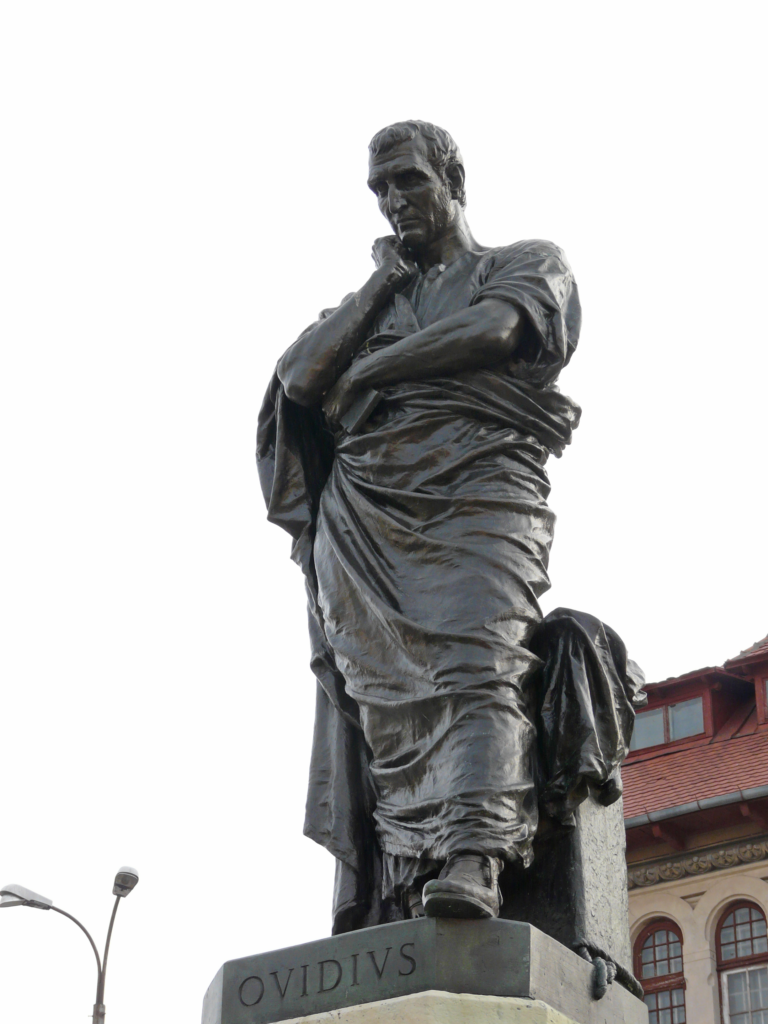 Ovid Statue in Romania
