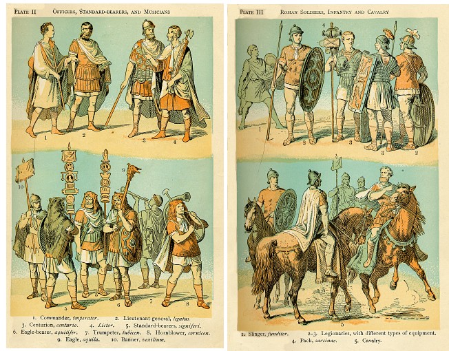 Roman soldiers
