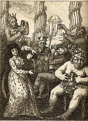 Comic banquet of the gods