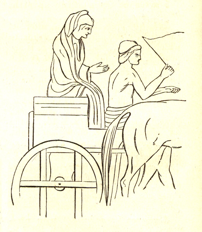 Procession with chariot