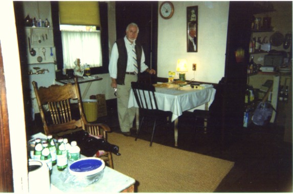 Stewart in the kitchen