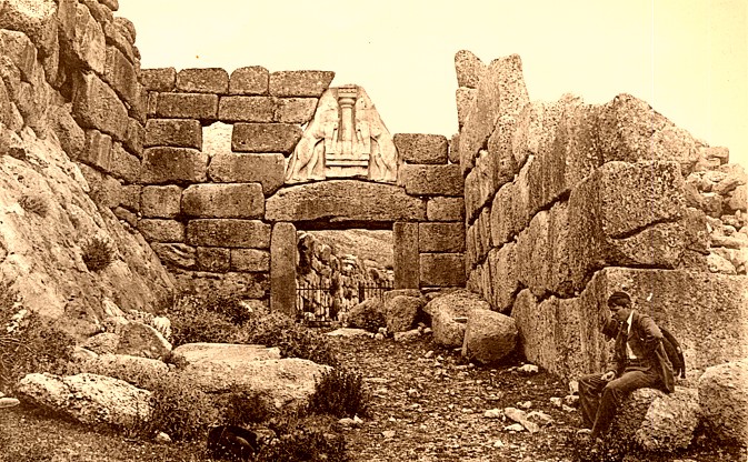 The Lion Gate at Mycenae