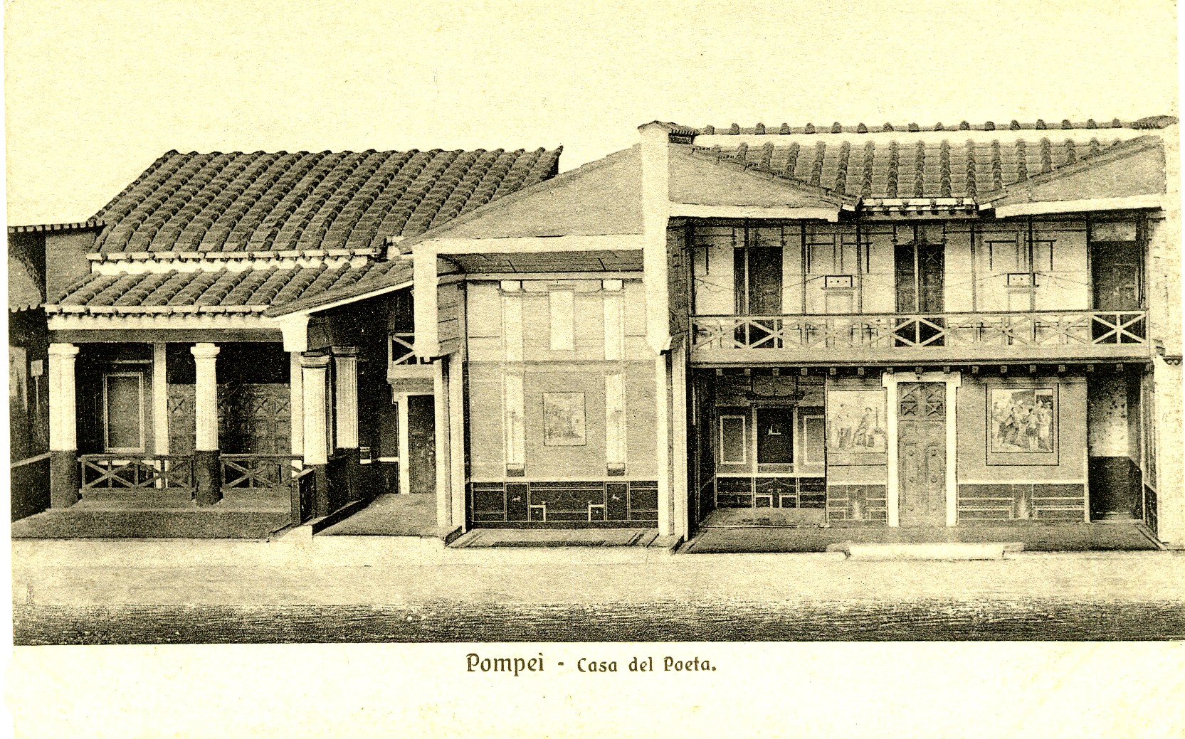 Pompeii House of the Poet