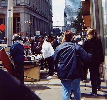 Vendors near WTC site